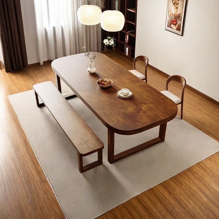 Không gian phòng ăn mở liền kề phòng khách sang trọng