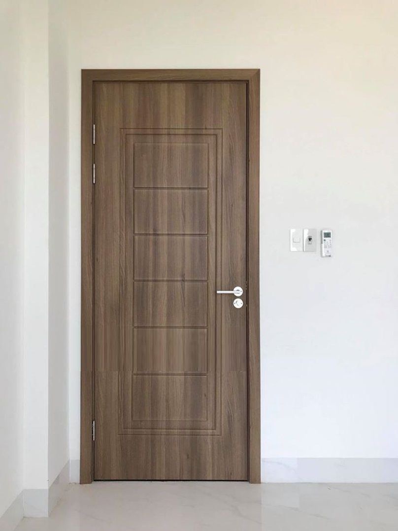 Cửa gỗ công nghiệp cao cấp thiết kế tối giản